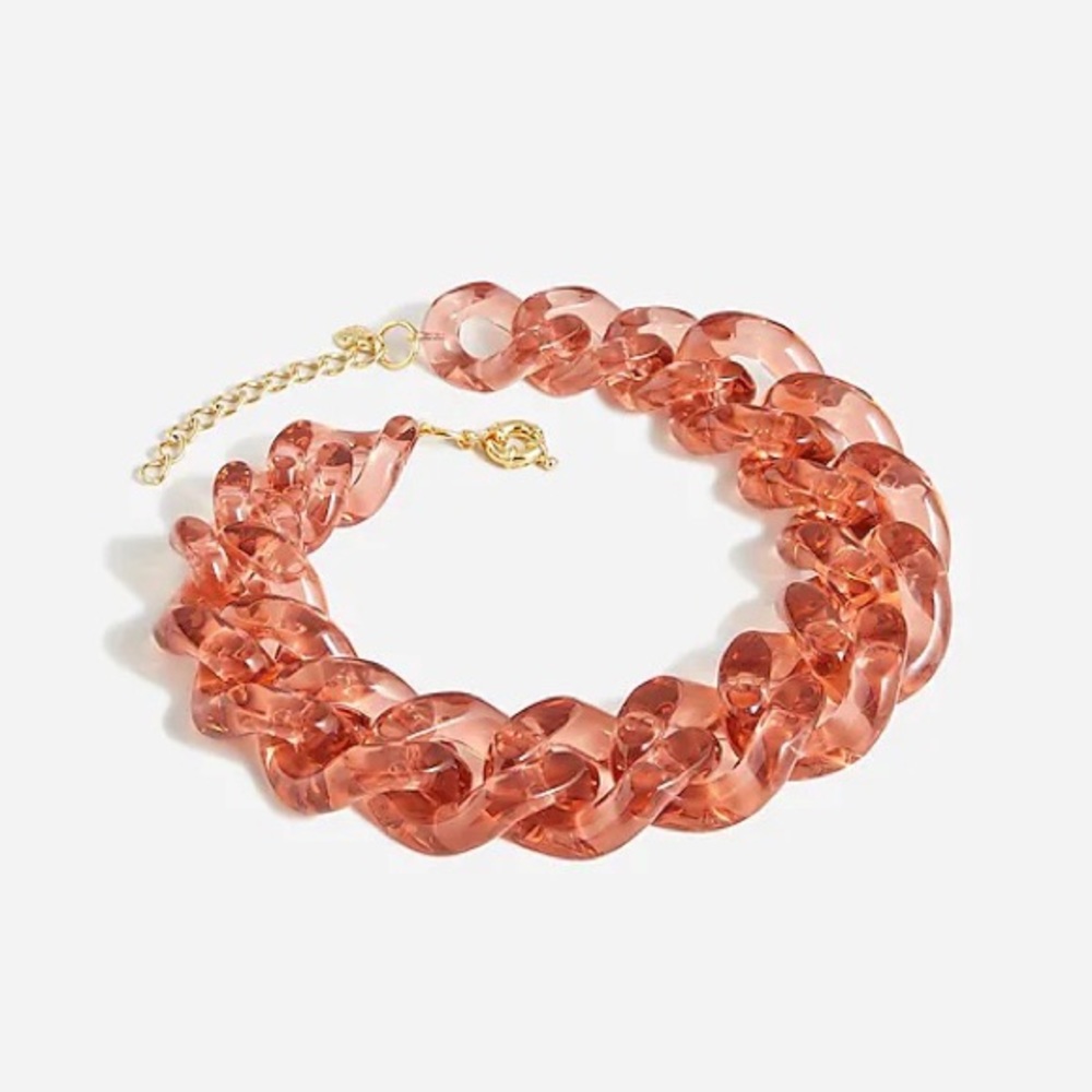 J. Crew Made-in-Italy chunky link necklace